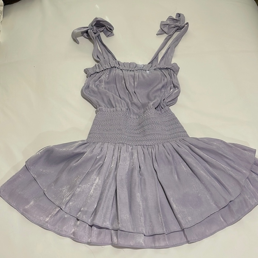 Chelsea and Violet Purple Romper